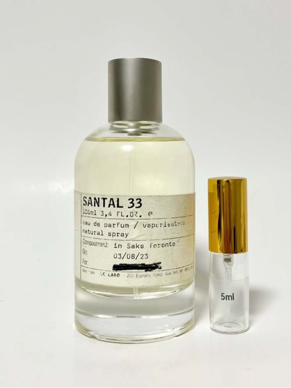 Le Labo Santal 33 (5ml) decant